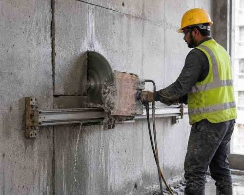 Core cutting and Concrete wall cutting2